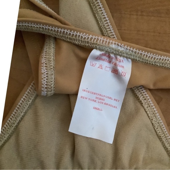 Indecent Proposal Size Small Made by Zuliana Thong Made in USA. New With Tags - Picture 2 of 5